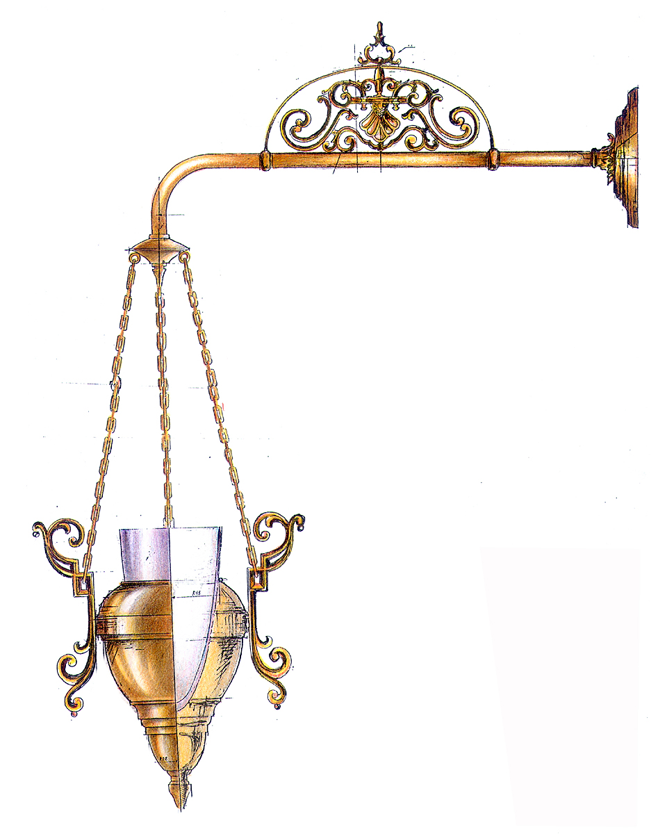 Planșă desenată de mână din arhiva atelierului FD.STIL